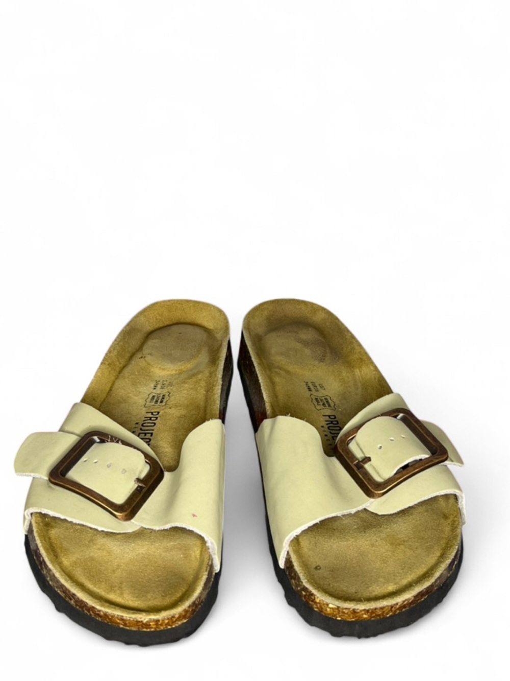 Women’s Project Cloud Birkenstock Style Madrid Big Buckle Comfort Slides Sandals - Picture 2 of 14